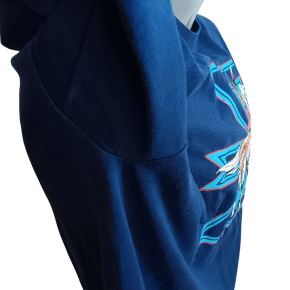 T-Shirt XL Vintage 90s Single Stitch Southwestern Chief Horse True Vtg Hanes USA - Picture 6 of 7